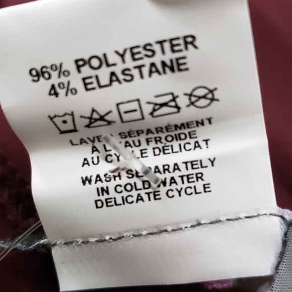 Kim & Co. Burgundy Casual Dress Pants - Picture 4 of 6